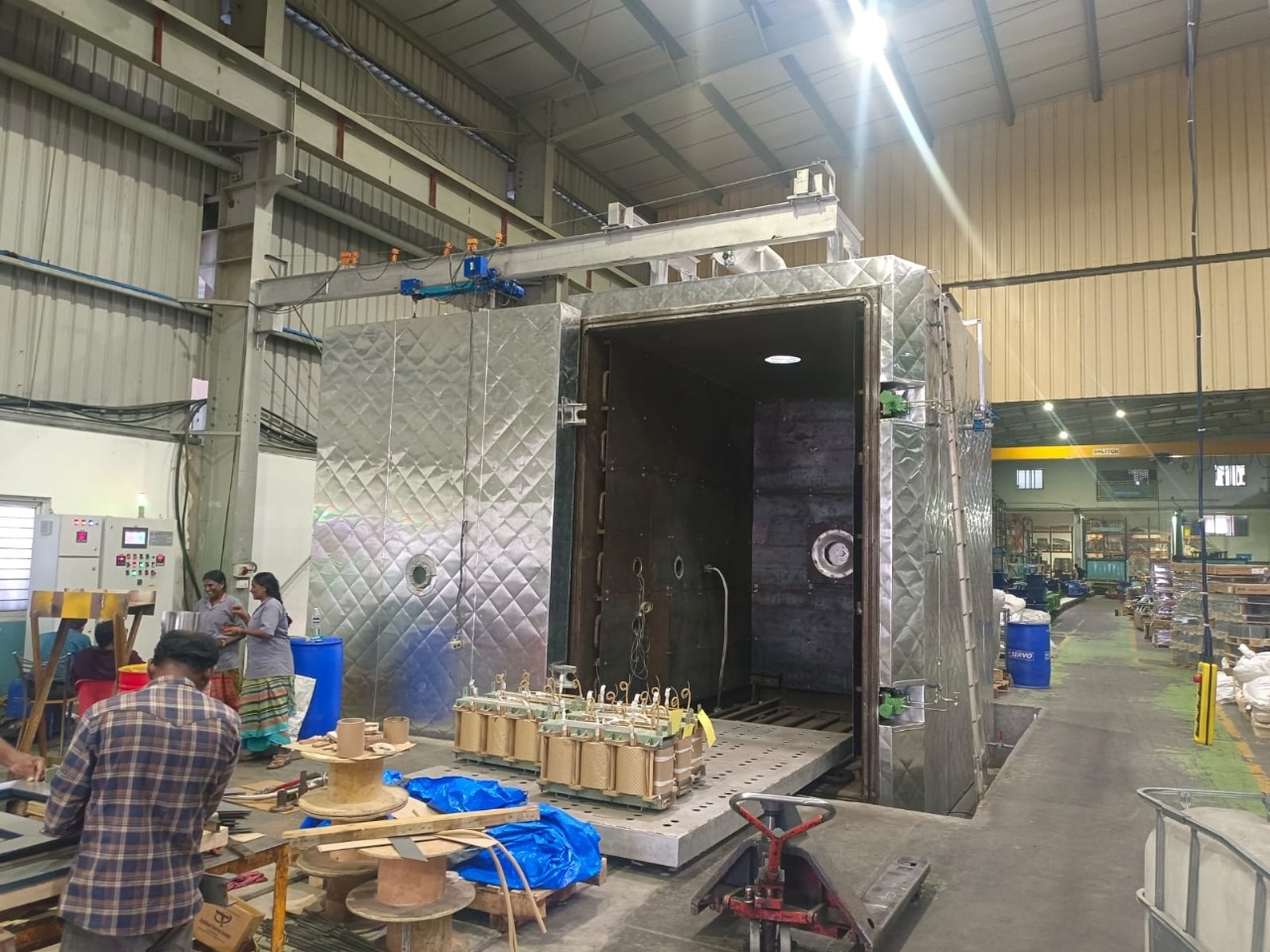Vacuum Drying Plant – view 3